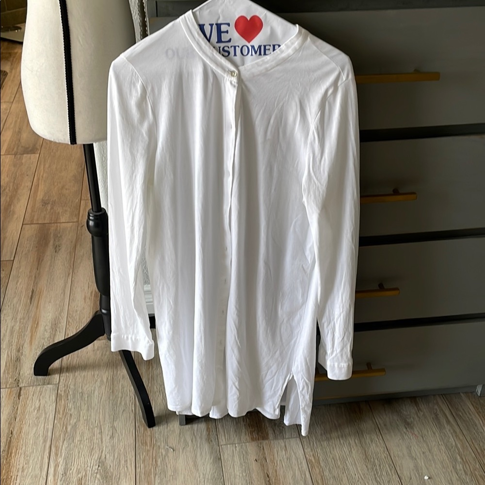 Eileen Fisher White Blouse